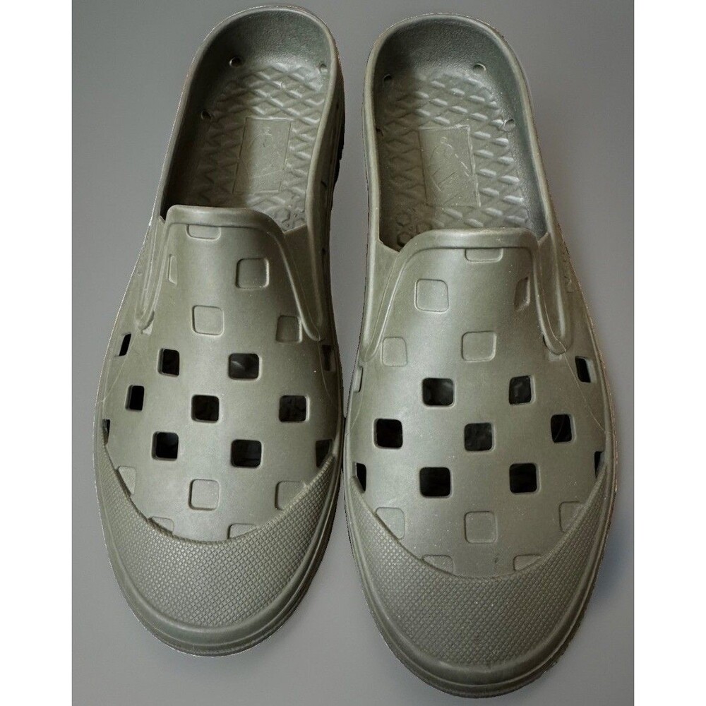 EUC Vans Slip On Mule Trk Grape Leaf VN0005V850K M8 W9.5